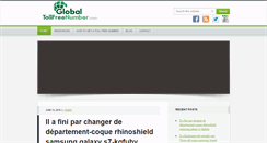 Desktop Screenshot of globaltollfreenumber.com