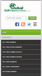 Mobile Screenshot of globaltollfreenumber.com